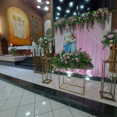 Programação da Festa da Padroeira Sant´Ana teve início nesta quinta (17)